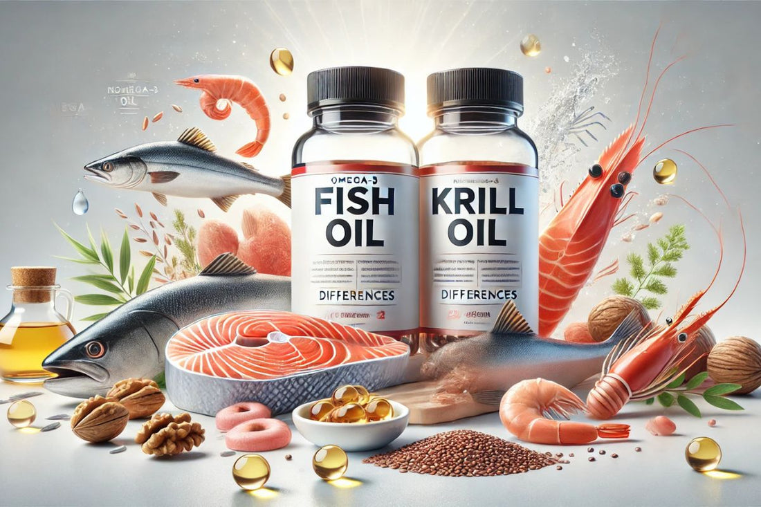 Omega-3 Fish Oil and Krill Oil Differences