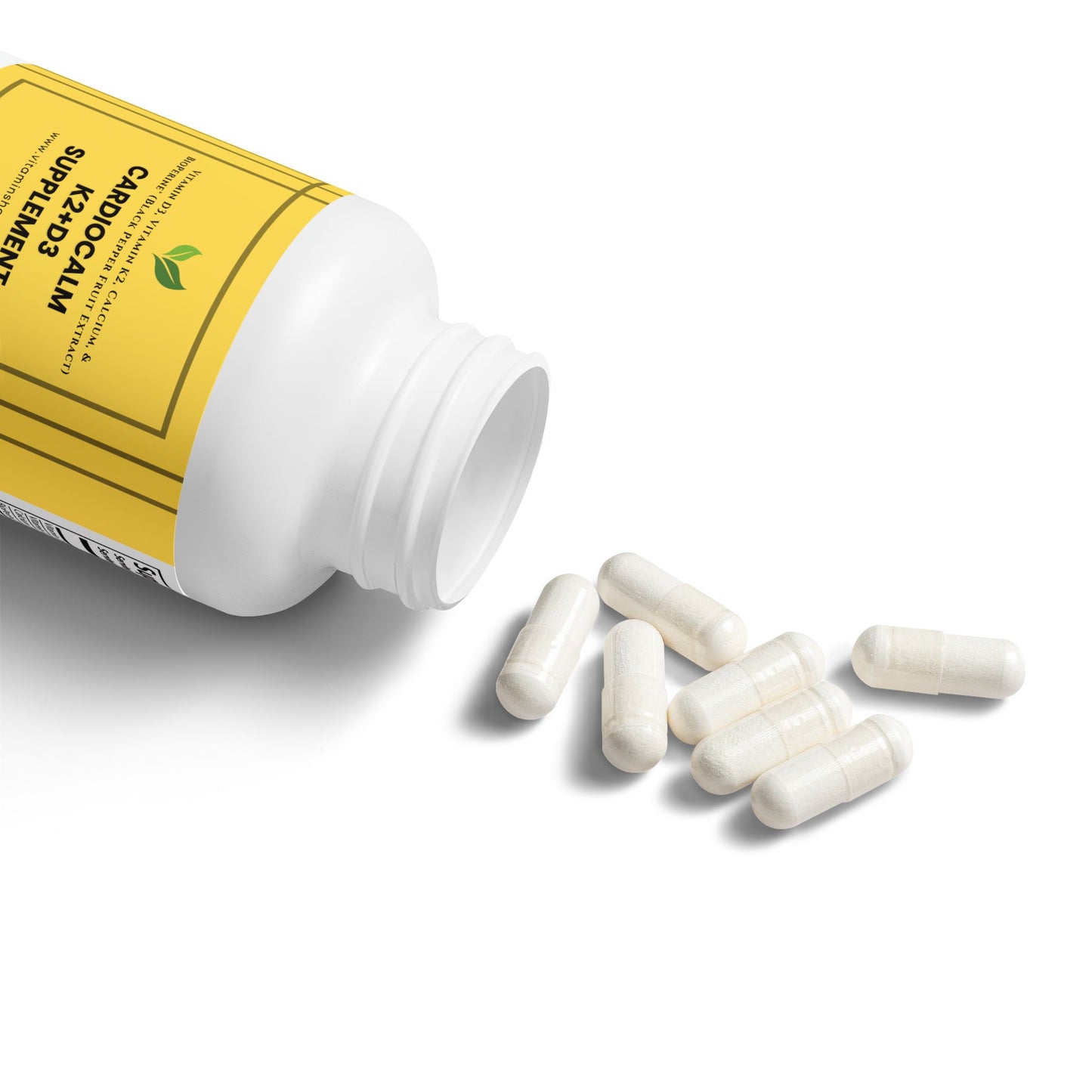 CardioCalm - Vitamin K2 + D3 Supplement (60 Capsules)