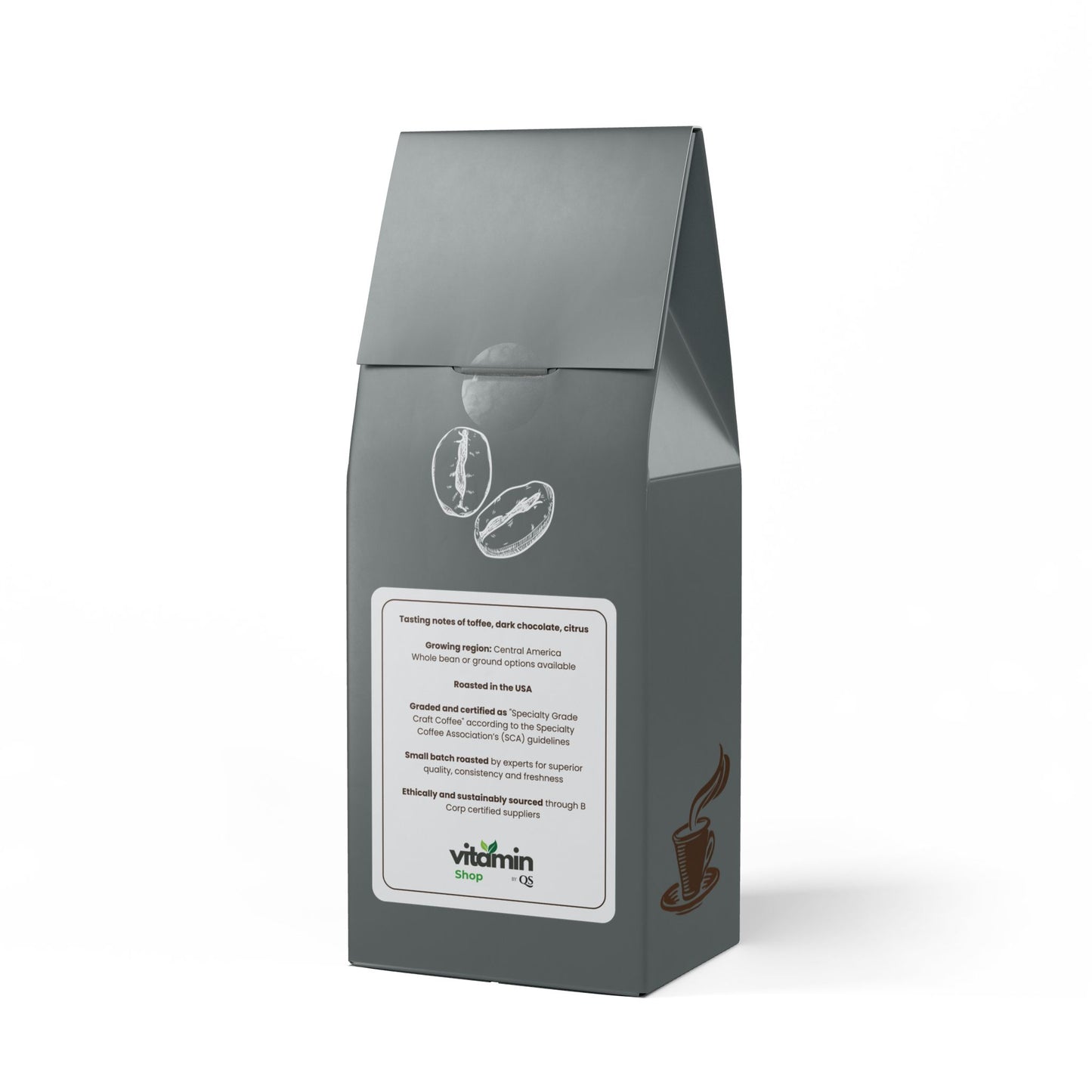 Rock Creek Coffee Blend (Medium Roast) - Roasted with care in the USA.